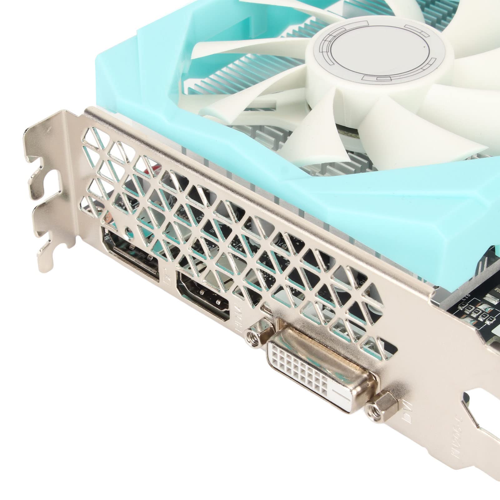 Carte Graphique Bureau 6 Go GDDR6 192 bits PCIe 3.0 avec Ventilateurs Doubles pour Gaming et Multimédia