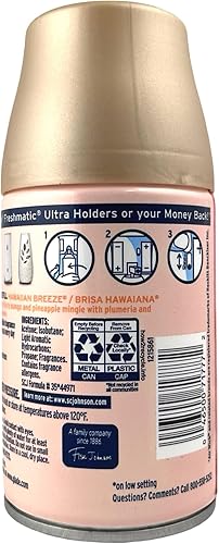 Miniatura 3 de S C Johnson Wax 71777 Glade Hawaiian Breeze - Recambio automático en aerosol, 6.2 onzas por Glade