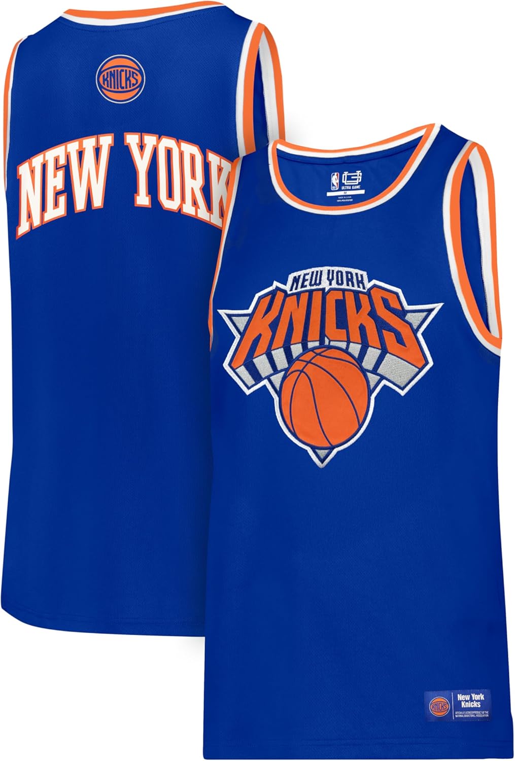 Ultra Game Men's NBA Official Super Soft Jersey Tank Top Muscle T-Shirt