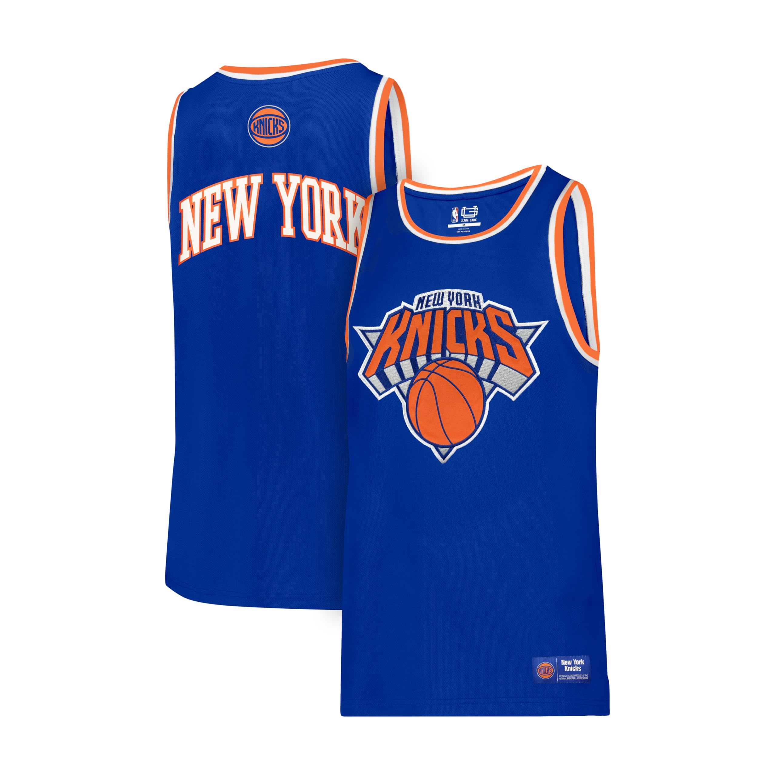 Ultra Game Men's NBA Official Super Soft Jersey Tank Top Muscle T-Shirt