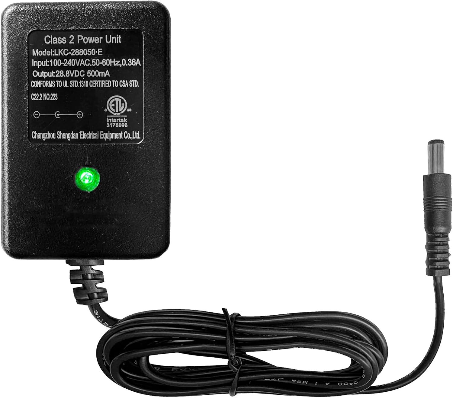 24V Battery Charger for Kids Electric Vehicles Accessories, Universal Charger for Ride on Toys (28.8Volt 0.5A)