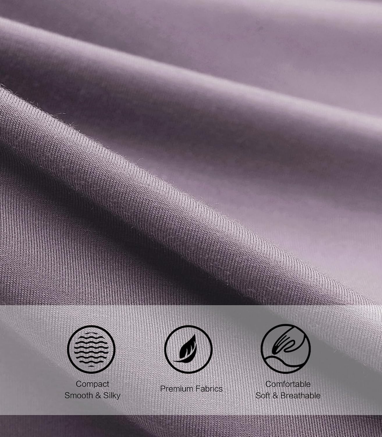 Comfy Nightgowns for Women Soft Long Sleeve Nightgown Stretchy Nightshirts Sleep Dress S-XXL