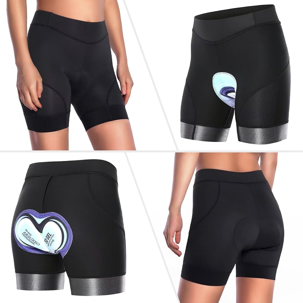 Short Cyclisme Femme Weimostar - Rembourrage Gel Et Tissu Respirant