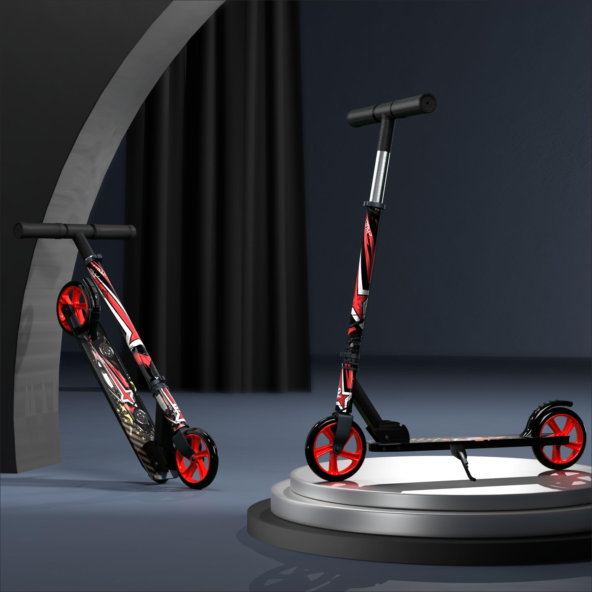 KICKBACK CORNERED,LES 150 PASSIONS…セット Buy Konex Kick Scooter for Kids (5+ Years) | 2 Broad Rubber Wheels