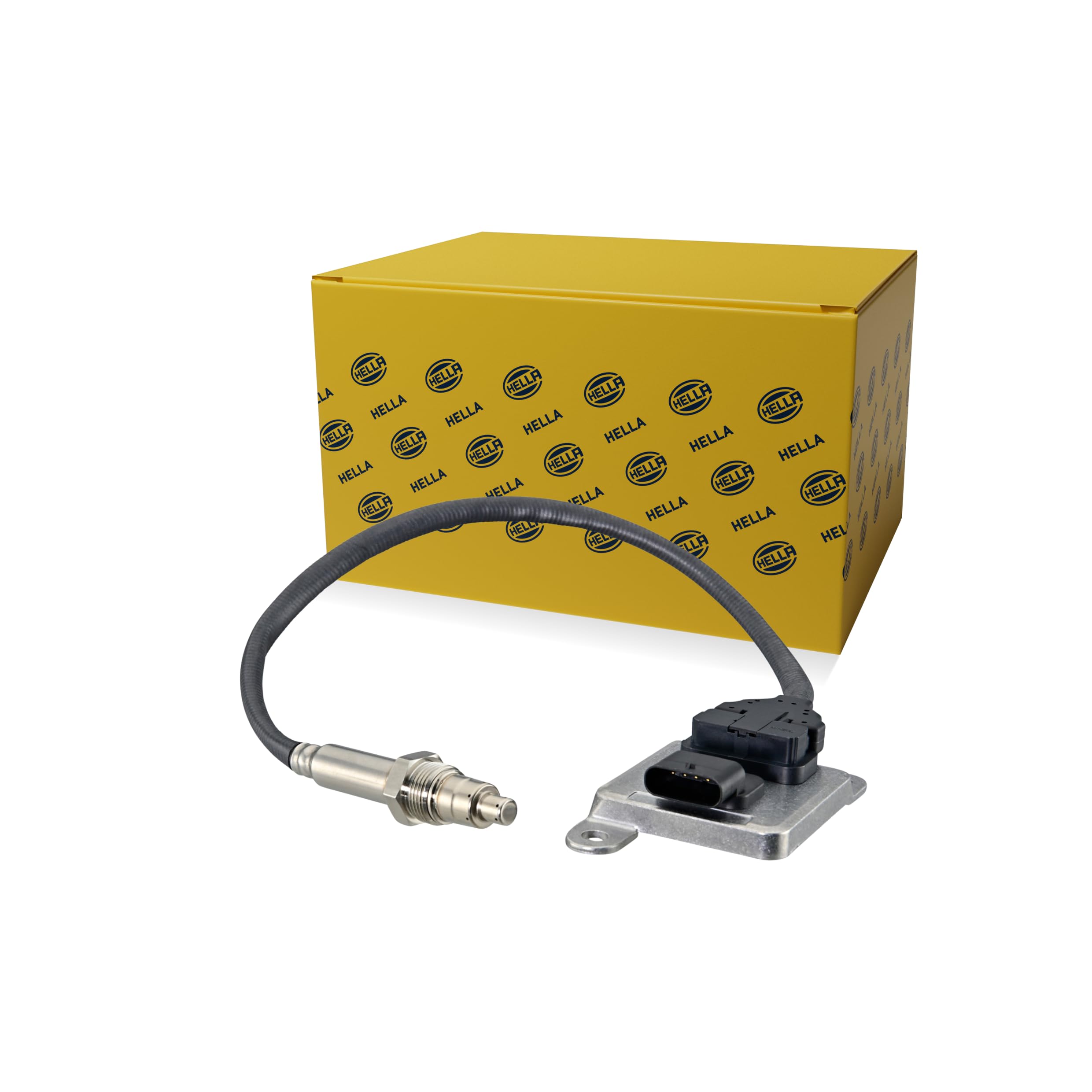 HELLA 6PN 358 307-151 NOx-Sensor, NOx-Katalysator - 5-polig - Kabel: 390mm - Steuergerät-Software muss angelernt-upgedatet werden