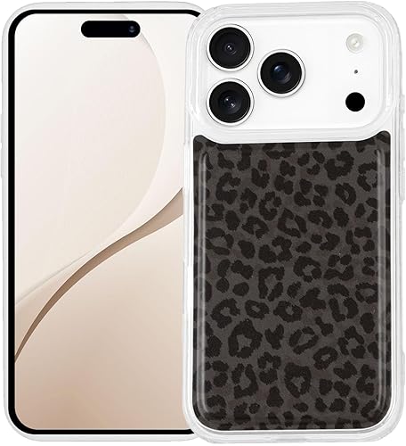 Miniatura 27 de Walli Fundas para iPhone 17 Pro, estética, magnética, compatible con cartera magnética y accesorios, bonita funda de piel vegana para iPhone 17 Pro