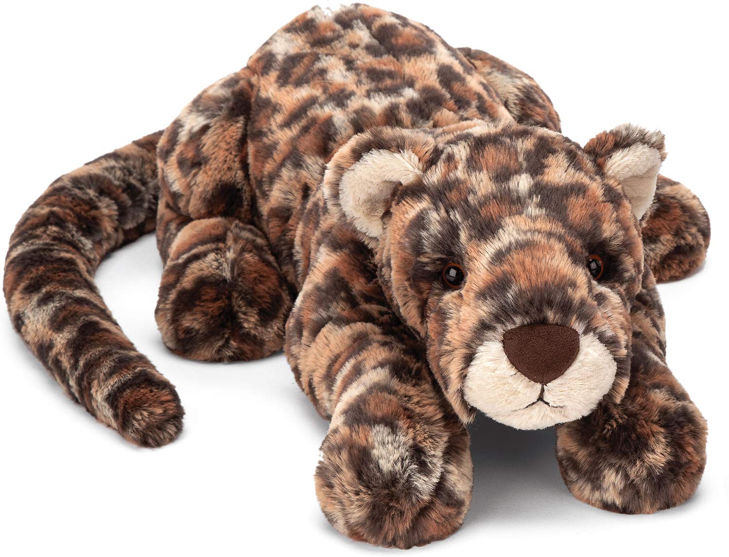 Amazon.co.jp: Jellycat Livi Leopard ぬいぐるみ L 14インチ - 大きな