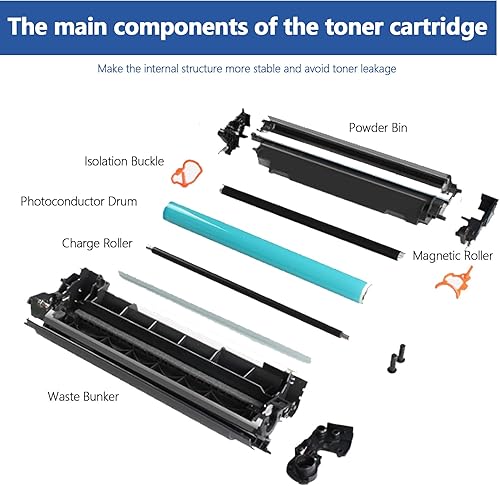 Miniatura 5 de TN730 TN-730 - Cartuchos de tóner negro, paquete de 2 cartuchos de tóner compatibles TN730 de repuesto para impresora DCP-L2550DW MFC-L2710DW