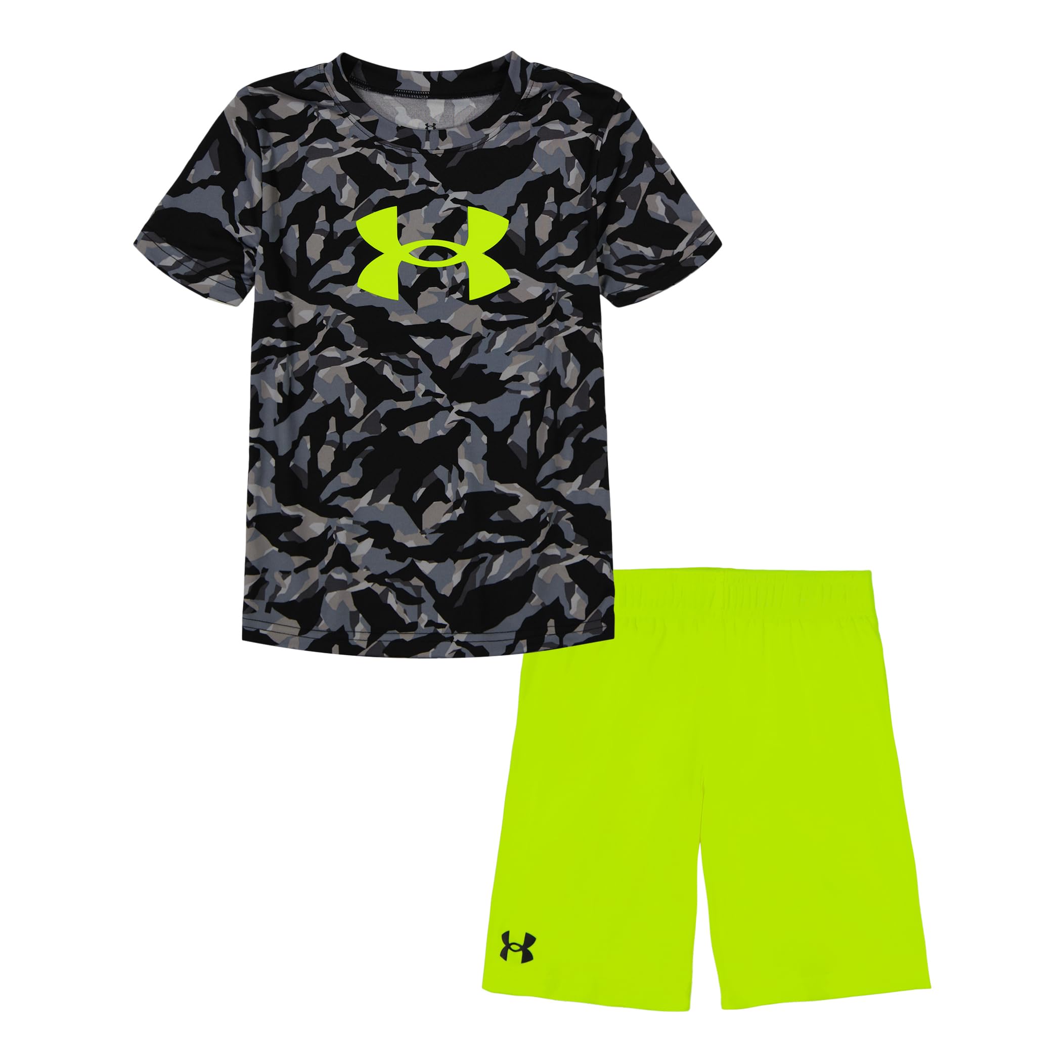 Under Armour Boys' 2-piece Short Sleeve Graphic T-Shirt and Shorts Set