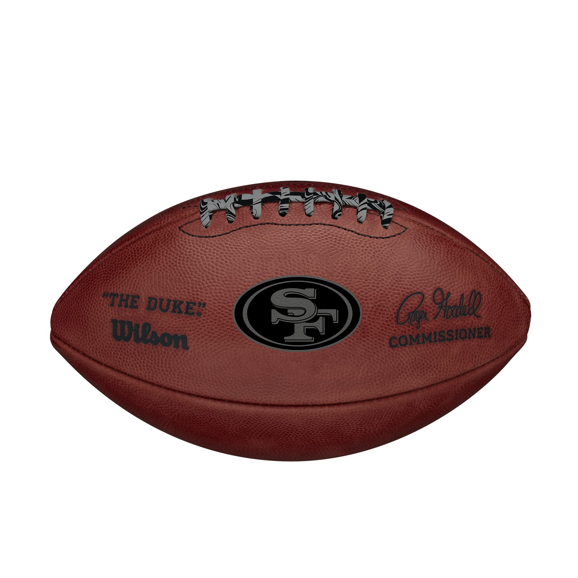 Wilson The Duke NFL Team Metallic Football - San Francisco 49ers