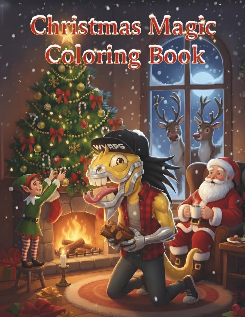 Christmas Magic Coloring Book