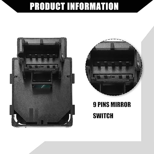 Miniatura 6 de No.15720127 Interruptor de control de ventana de coche y botón de interruptor de espejo eléctrico para Chevrolet Avalanche Silverado Suburbanlado