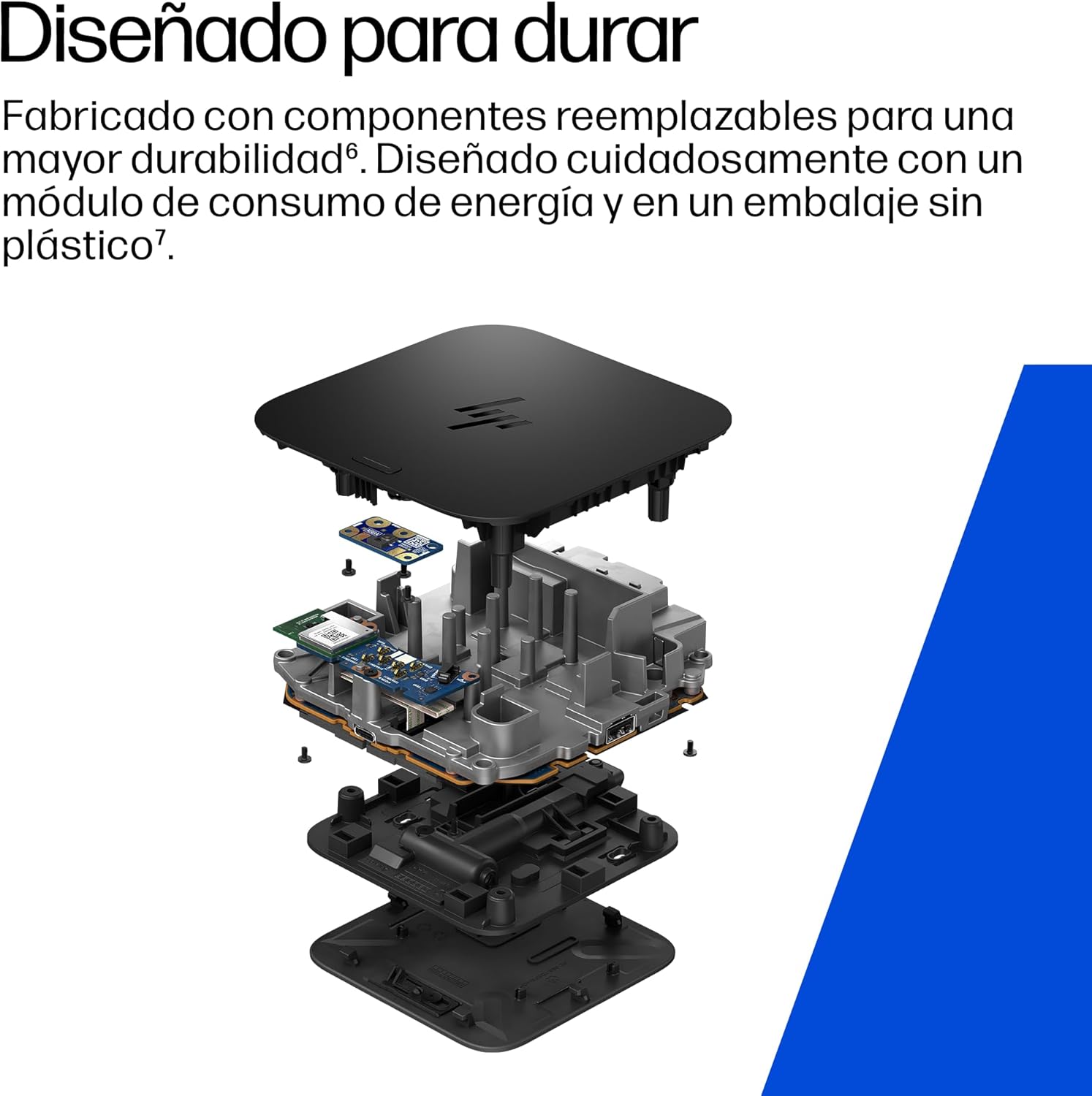 HP USB-C Docking Station 100W G6 / Estación de Acoplamiento Multipuerto con Cable – HDMI 2.1, 2X DisplayPort 1.4, 3X USB-A, USB-C, RJ45, Audio, Compatible con myHP, Windows, macOS y Chrome OS, Negro 8