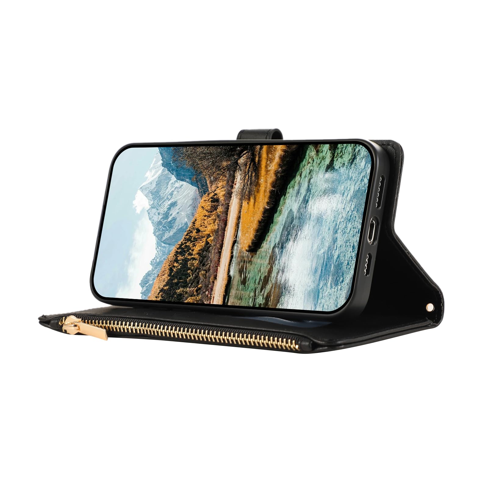 DENDICO Cover per Xiaomi Redmi Note 10 4G / Redmi Note 10S, Premium Portafoglio PU Custodia in PU Pelle, Flip Libro TPU Bumper Caso per Xiaomi Redmi Note 10 4G / Redmi