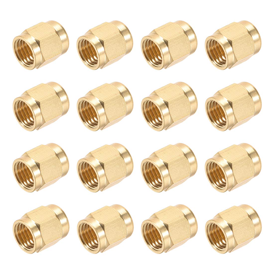 Écrou de tube en laiton pour réparer une tuyauterie hydraulique M8