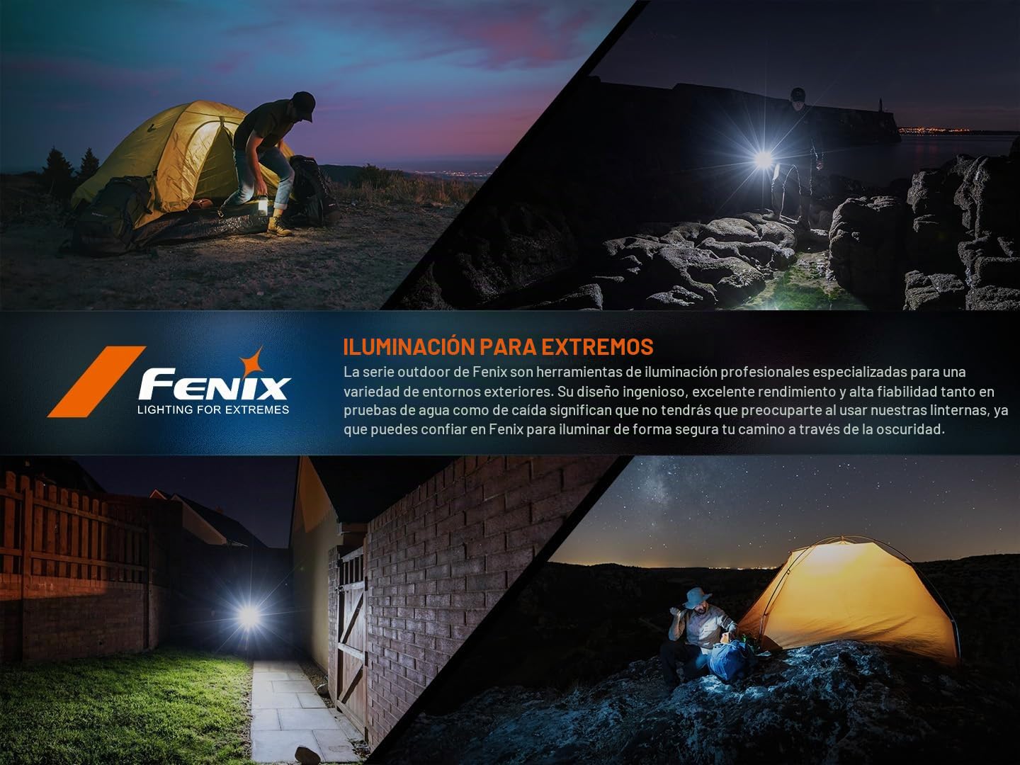 FENIX CL26R Pro - Lámpara LED de camping con conector USB, color blanco