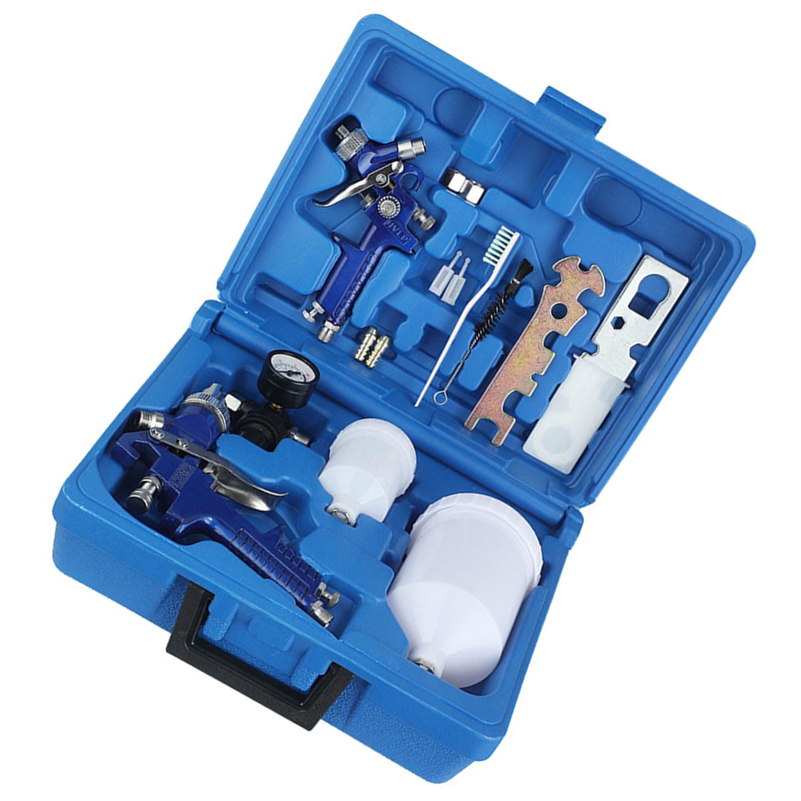 Coating Device Package with 1.4mm and 1.0mm Tips Ideal for Home and Business Tasks Portable Sprinkle Set
