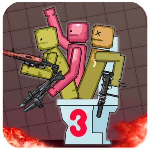 Toilet Monster Sandbox Ragdoll Battle Playground 3