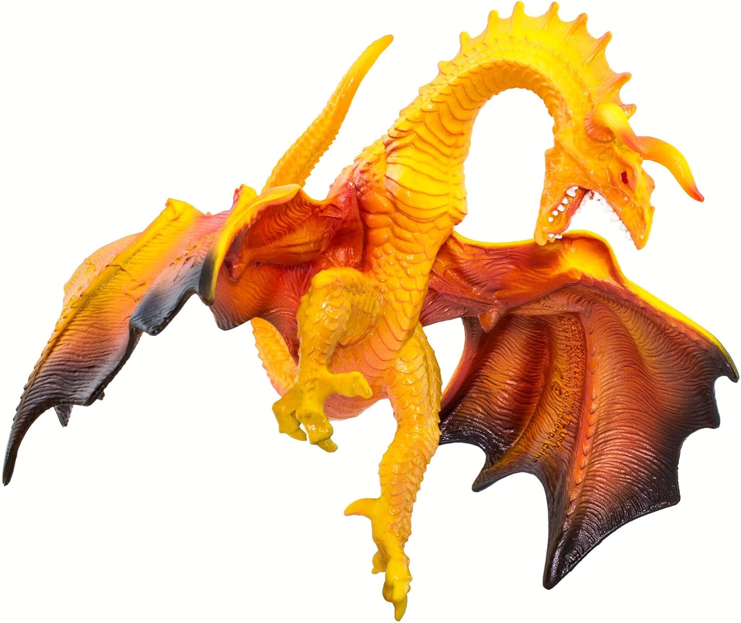 Safari Ltd. Lava Dragon Figurine - Detailed 7.5" Plastic Model Figure - Fun Fantasy Play Toy for Boys, Girls & Kids Ages 4+ - Image 8