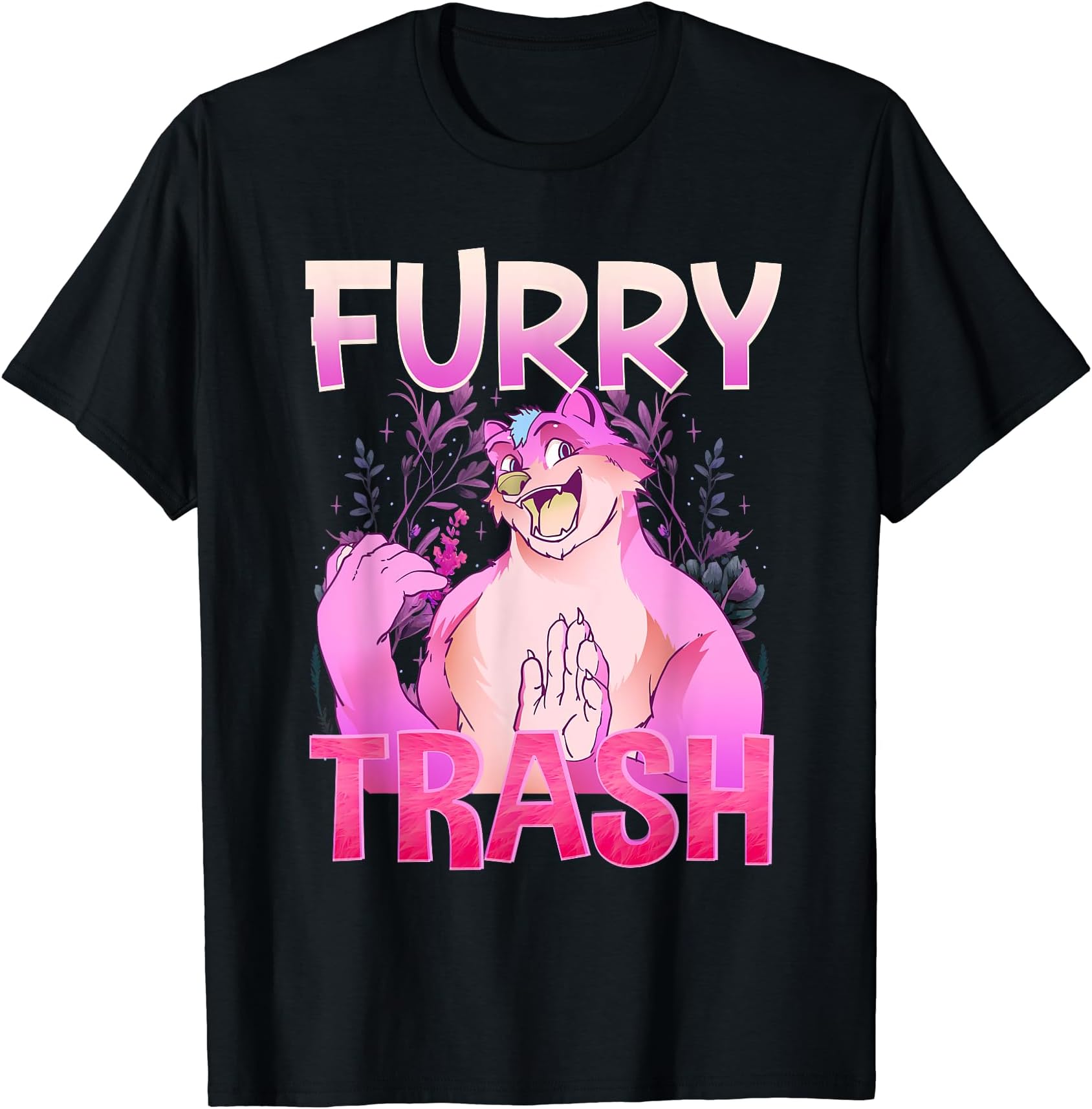Furry Cosplay Anime LoversFurry Trash I Cute Furries Cosplay Fandom T-Shirt
