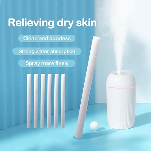 Miniatura 4 de BlingKingdom Varillas de filtro humidificador, barra de filtro humidificador, difusor de coche, varillas de repuesto, plumas, filtro humidificador,