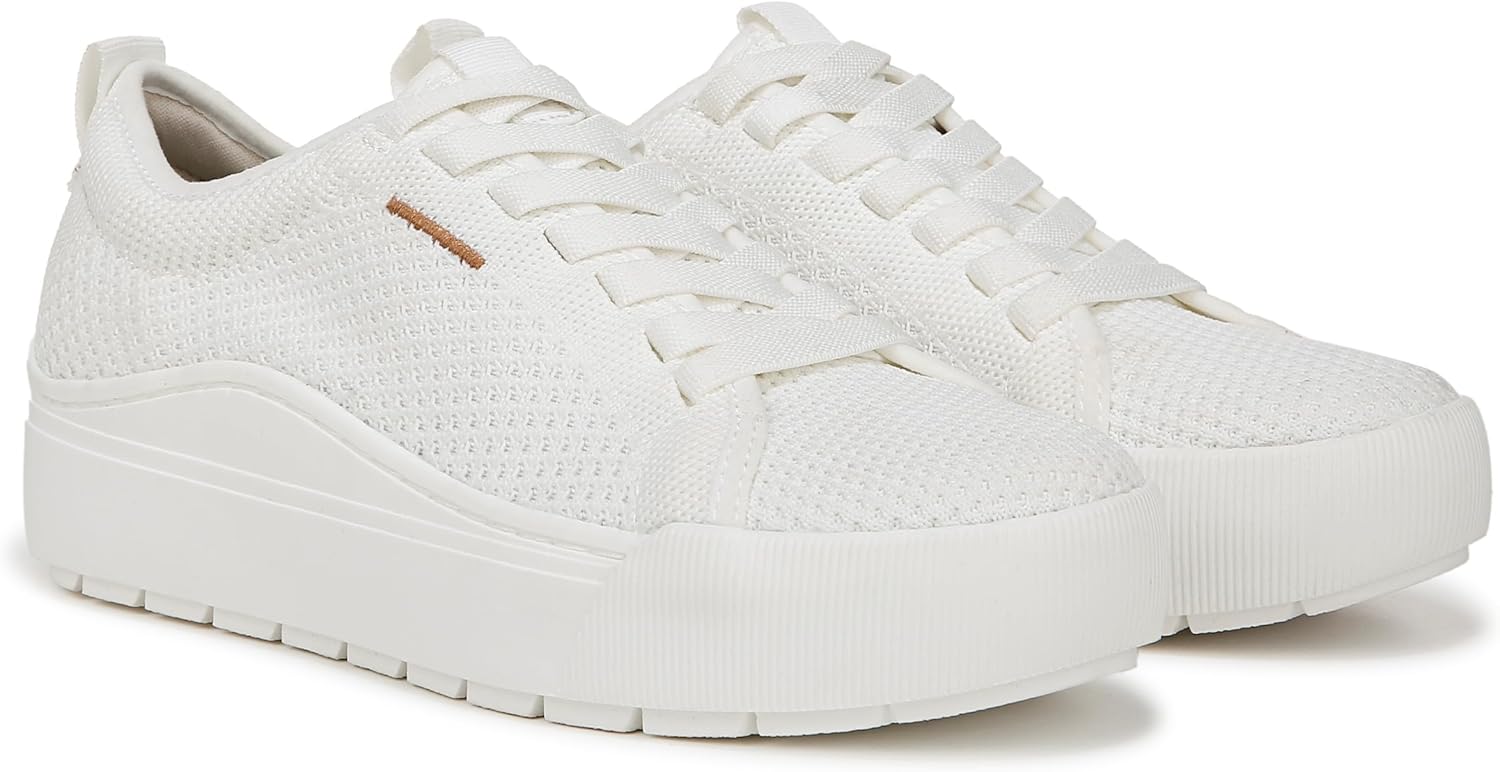 Dr. Scholl's Shoes Womens Time Off Knit Lace Up Sneaker - Image 7