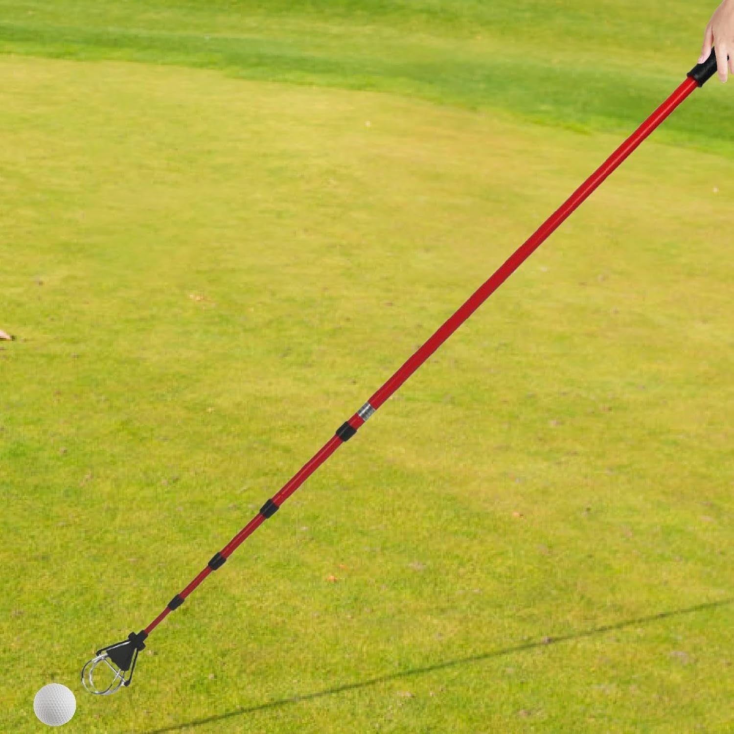Golf Ball Retriever, Golf Ball Picker, Convenient Golf Ball Clip Golf Ball Pick Up Tools for Golf Training Golf Accessories, 443cm
