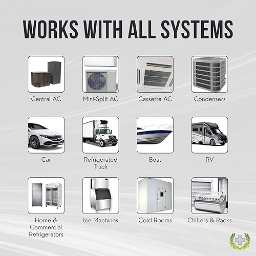 Miniatura 5 de Leak Saver - Fuga Shot HVAC - Inyector sellador de fugas y lanzador de línea de condensado - Cartuchos de CO2 no contaminantes - para A/C y mini