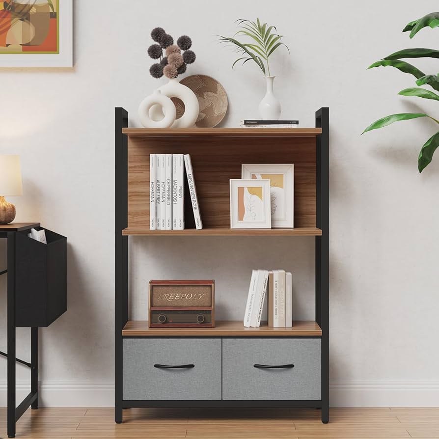 【値下げ】木製ラック 4段棚 引き出し付き 楽天市場】木製ラック 引き出し 収納 木製 4段 cd dvd 整理 シェルフ