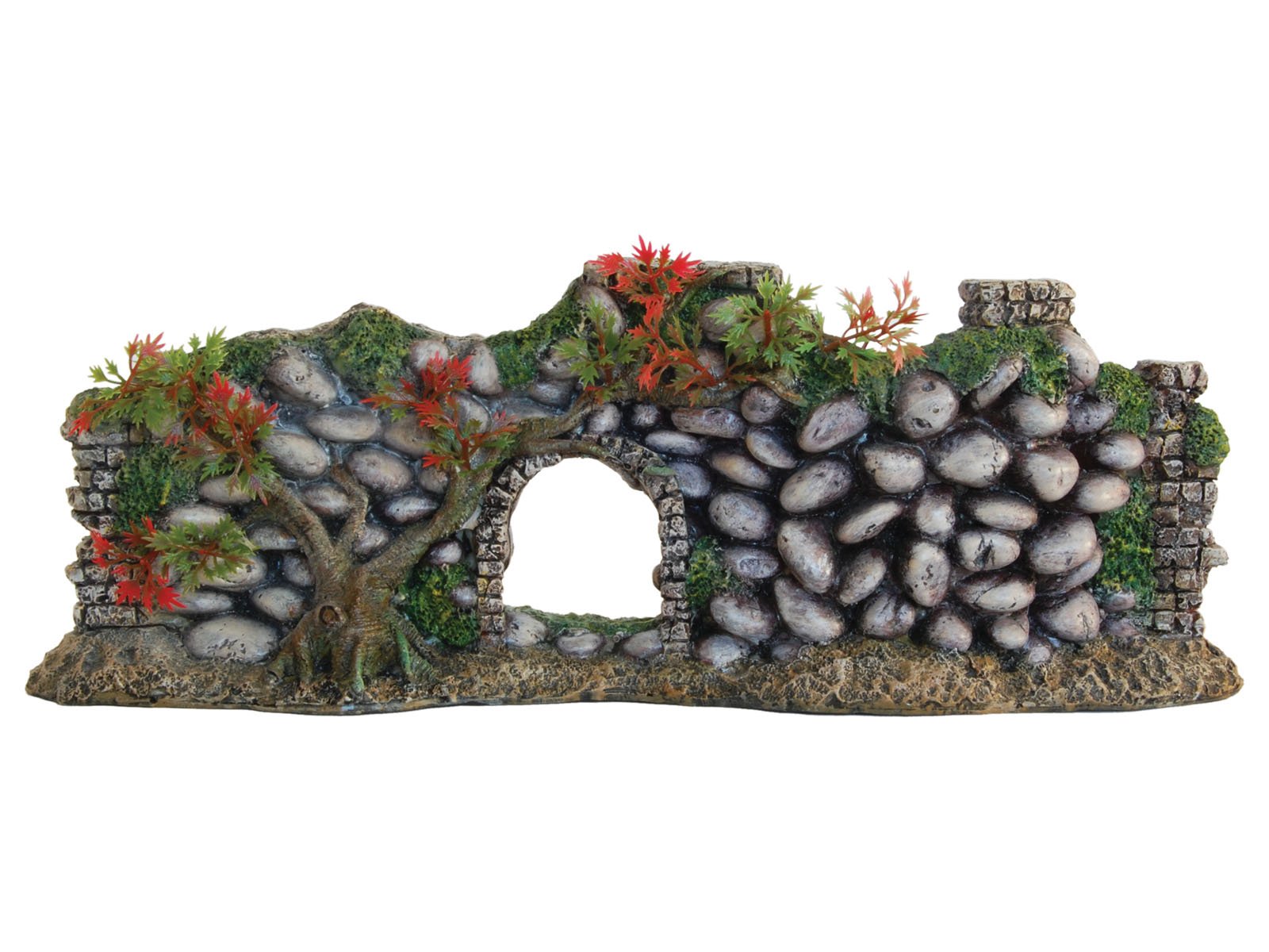 Aqua Spectra Wall with Plants Aquarium Ornament — image 1