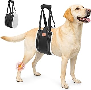 LOOBANI Dog Lift Harness for Back Legs, Portable Dog Sling for Large Dogs Hind