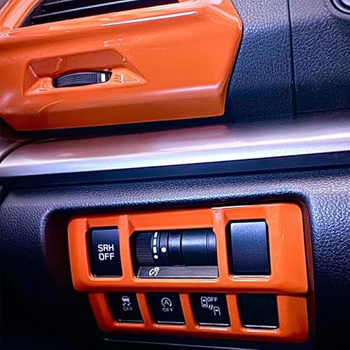 Miniatura 6 de Cubierta de salida de aire acondicionado frontal para Subaru Crosstrek Impreza Sport Limited Premium 2018 2019 2020 2021 2022, naranja