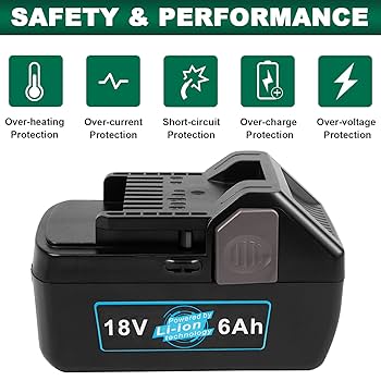 Amazon.com : Fancy Buying [2Pack] 18V 6000mAh Replacement