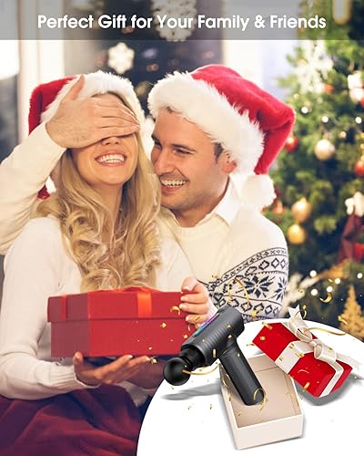 Miniatura 9 de Pistola de masaje de tejido profundo, potente pistola de masaje muscular de 30 velocidades con 6 cabezas, batería de 2600 mAh, carga tipo C y