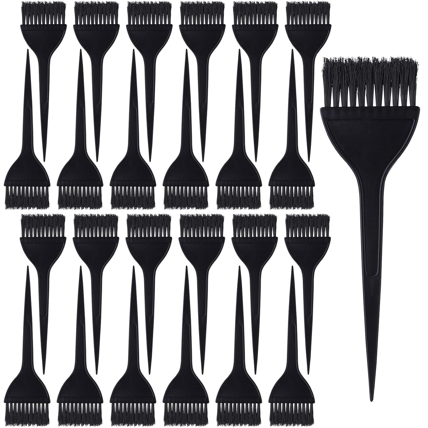 24 Pack Hair Dye Brushes for Salon Use - Color Tint Applicator