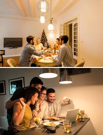 Lepro E27 Screw Bulb, 1520LM Warm White 2700K, 13W, 100W Equivalent, 6pcs | GLS ES Edison Screw LED Light Bulb Super Bright, Energy Saving Lightbulbs, Non Dimmable [Energy Class E]