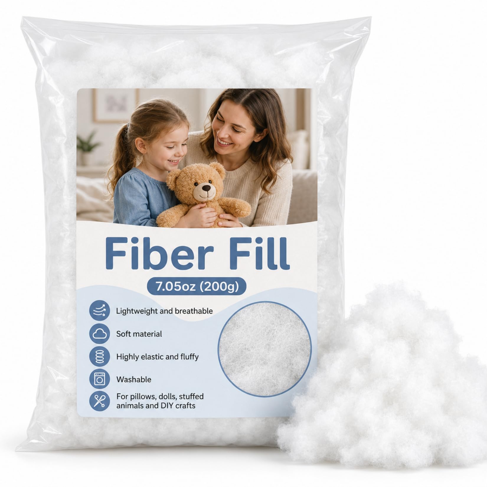 stuffing pillow fiberfill technique even distribution