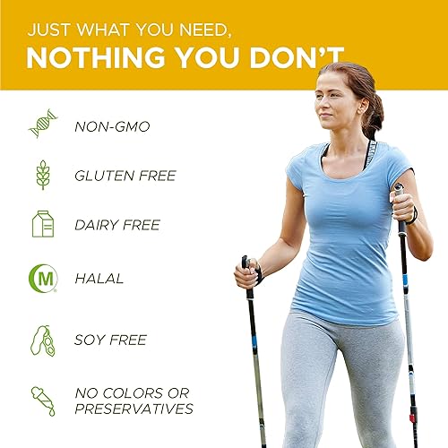 Vista 11 de Noor Vitamins Vitamina D Halal, Vitamina D3 Halal, tabletas de 1000 UI, apoya la salud ósea, inmunológica y cardíaca, sin OMG, sin gluten y halal