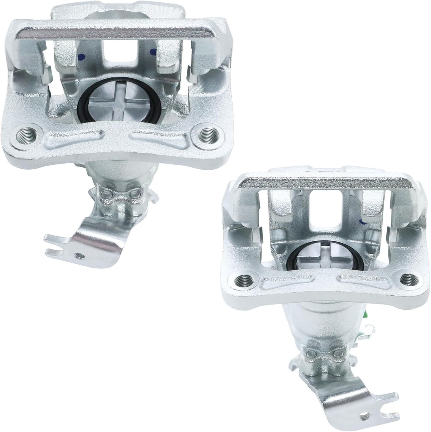 BDELI Rear Brake Calipers 19B3358+19B3359 Replace for Honda Accord 2008-2012, Acura TSX 2009-2014: 19285711+19285712, FRC12163+FRC12164, 18FR2715+18FR2716, 18FR2715+18FR2716, 2.4L 3.5L, L4 V6