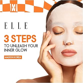 ELLE Radiance Kit – 3-Step Peeling & Whitening Treatment with AHA Peeling Glo...