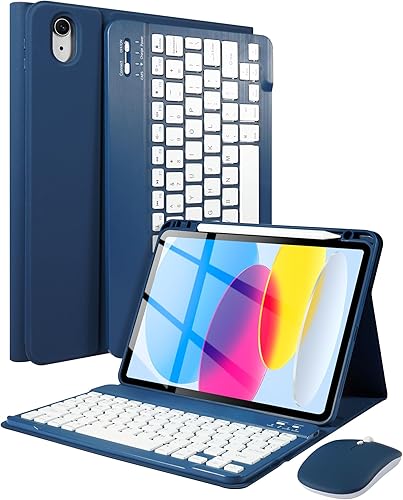 Miniatura 10 de LAMA Funda magnética con teclado para iPad (A16) de 11ª generación 2025/10ª generación 2022, con teclado para iPad de 11 pulgadas (A16) y 10.9