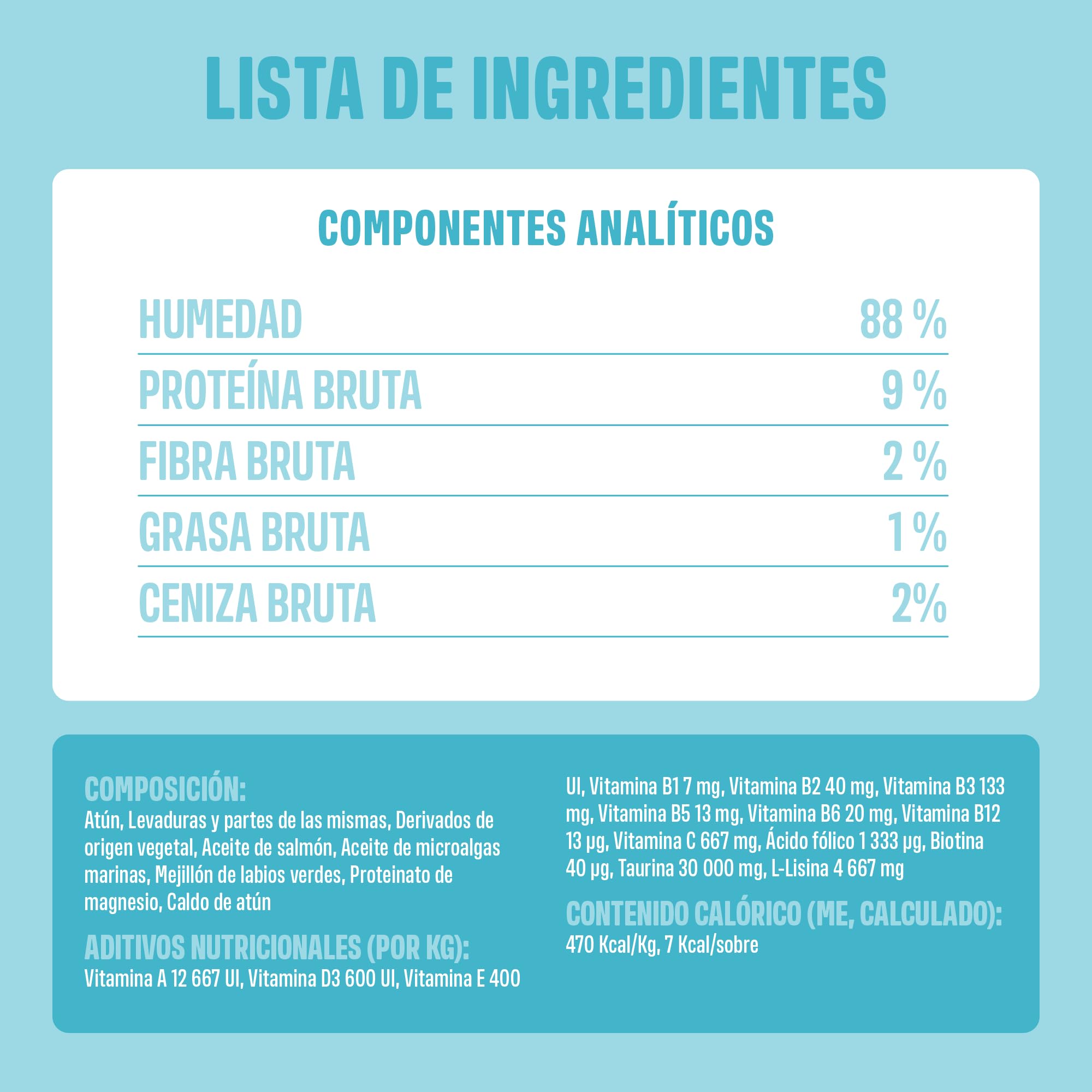 ivvi Esencia Multivitamínica para Gatos – Snack Cremoso con Atún Real – con Vitaminas B, Vitaminas A, D3 y E, Biotina, L-lisina, Magnesio y Mejillón de Labio Verde – 30 x 15 g