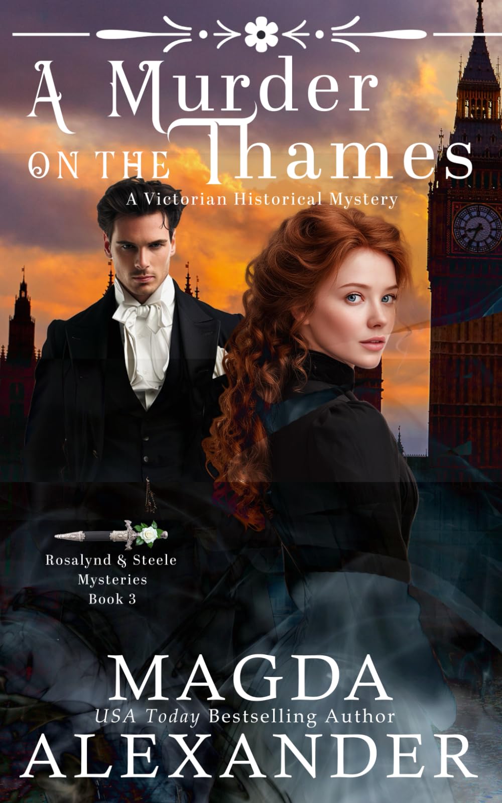A Murder on the Thames: A Victorian Historical Mystery (Rosalynd and Steele Mysteries)