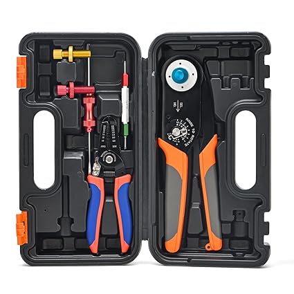 IWISS HD-2612D Solid Contacts Crimping Tool AWG 26-12 for Detusch Contact Size 12,16,20 applicable to DT,DTP,DTM serie