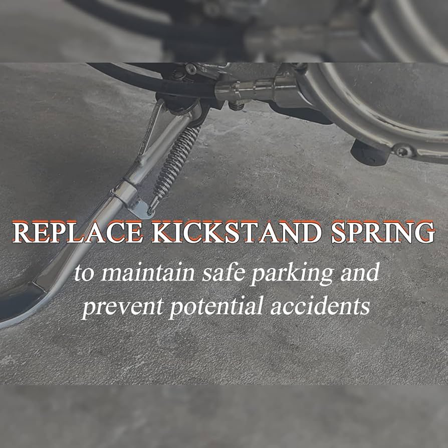 Amazon | FOVPLUE キックスタンドスプリング、ハーレー