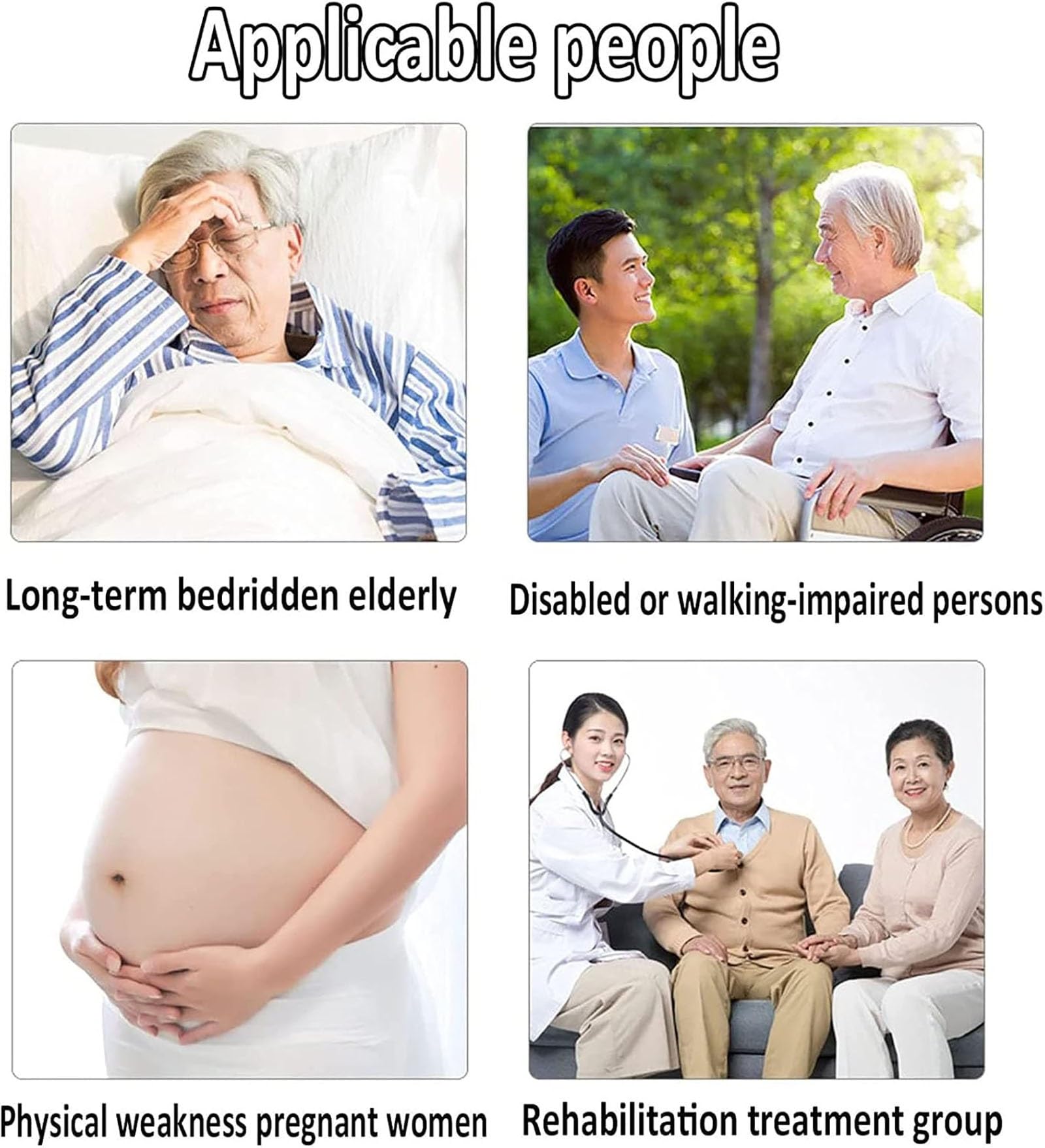 Almohadilla de Posicionamiento con asas, Multiusos Incontinencia Colchón Protector Ropa de Cama Liner Underpad, para Reposicionamiento, Giro y Elevación, para Ancianos, Pacientes, Minusválidos, Cuidad