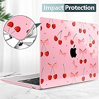 Vista 257 de TWOLSKOO for M4 MacBook Air 13.6 inch Case 2025-2022 Release M4 A3240 M3 A3113 M2 A2681, Plastic Hard Shell & Screen Protector & Keyboard Cover &