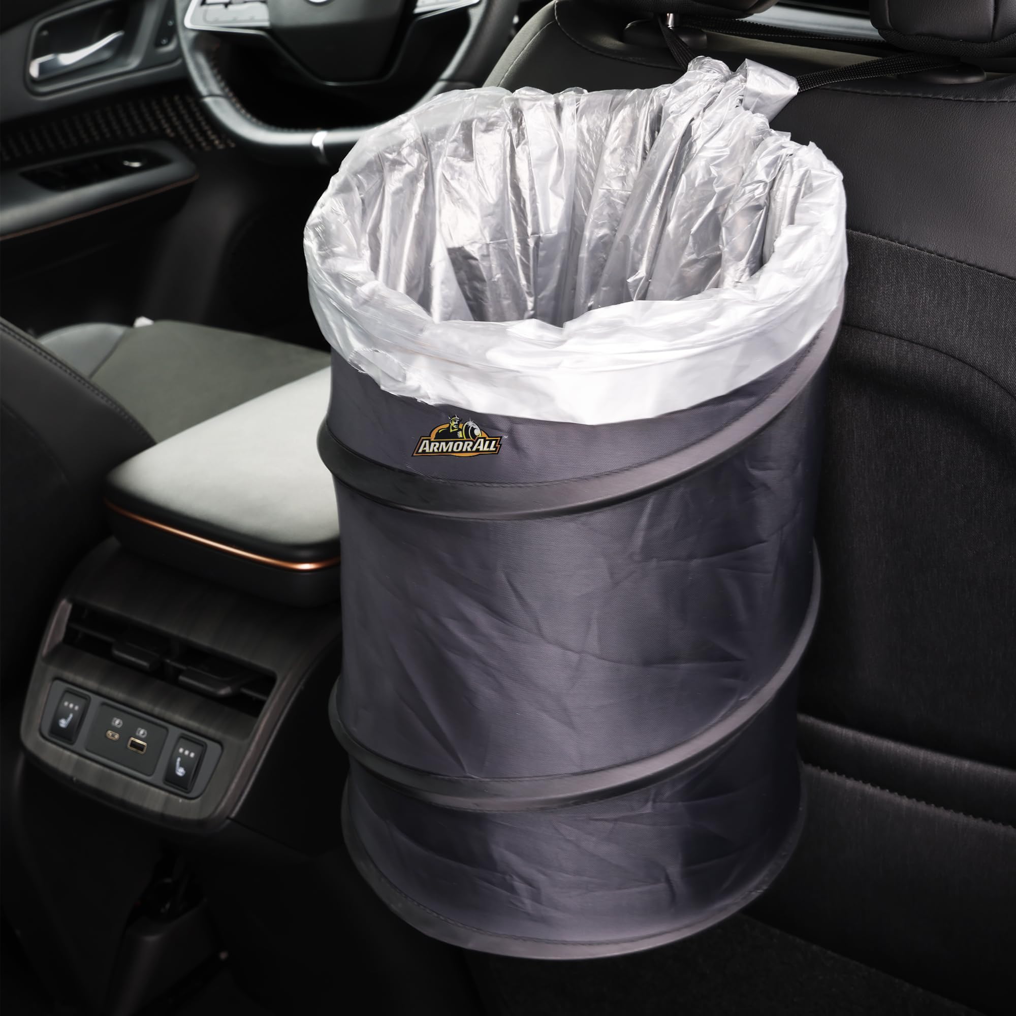 Amazon.com: Armor All Car Trash Can, 3.3 Gallon Pop-Up Garbage Bin