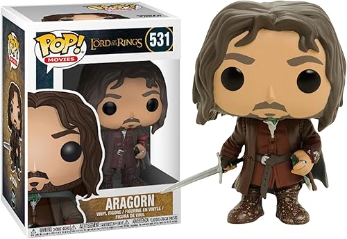 Figura coleccionable de Aragorn de Lord of the Rings, de la marca Funko
