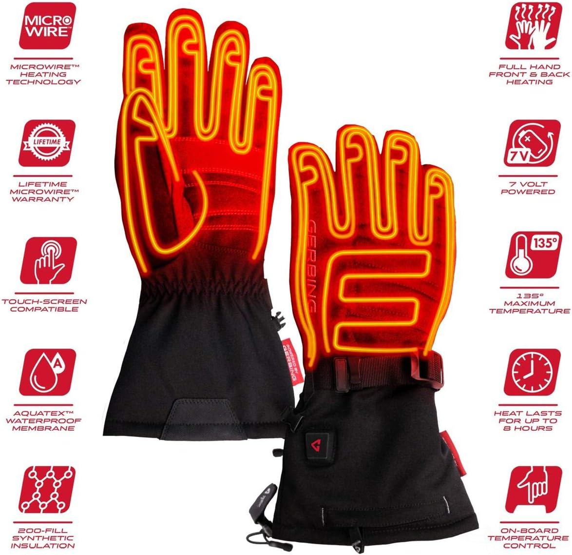Gerbing S7 2.0 Heated Gloves - Image 4